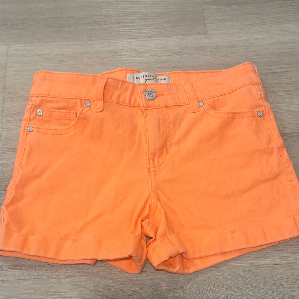 Bella Dahl Kids Orange Shorts